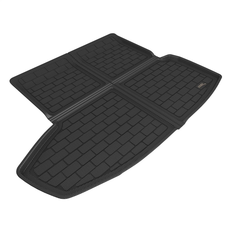 Tesla Model S Cargo Liner - Rear - 3D MAXpider - Kagu - Black - `21-`22 Tesla Model S Cargo Liner - Rear - 3D MAXpider - Kagu - Black - `21-`22